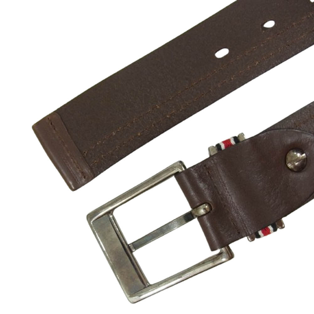 Paul Smith ポール・スミス レザー ベルト ブラウン系【中古】