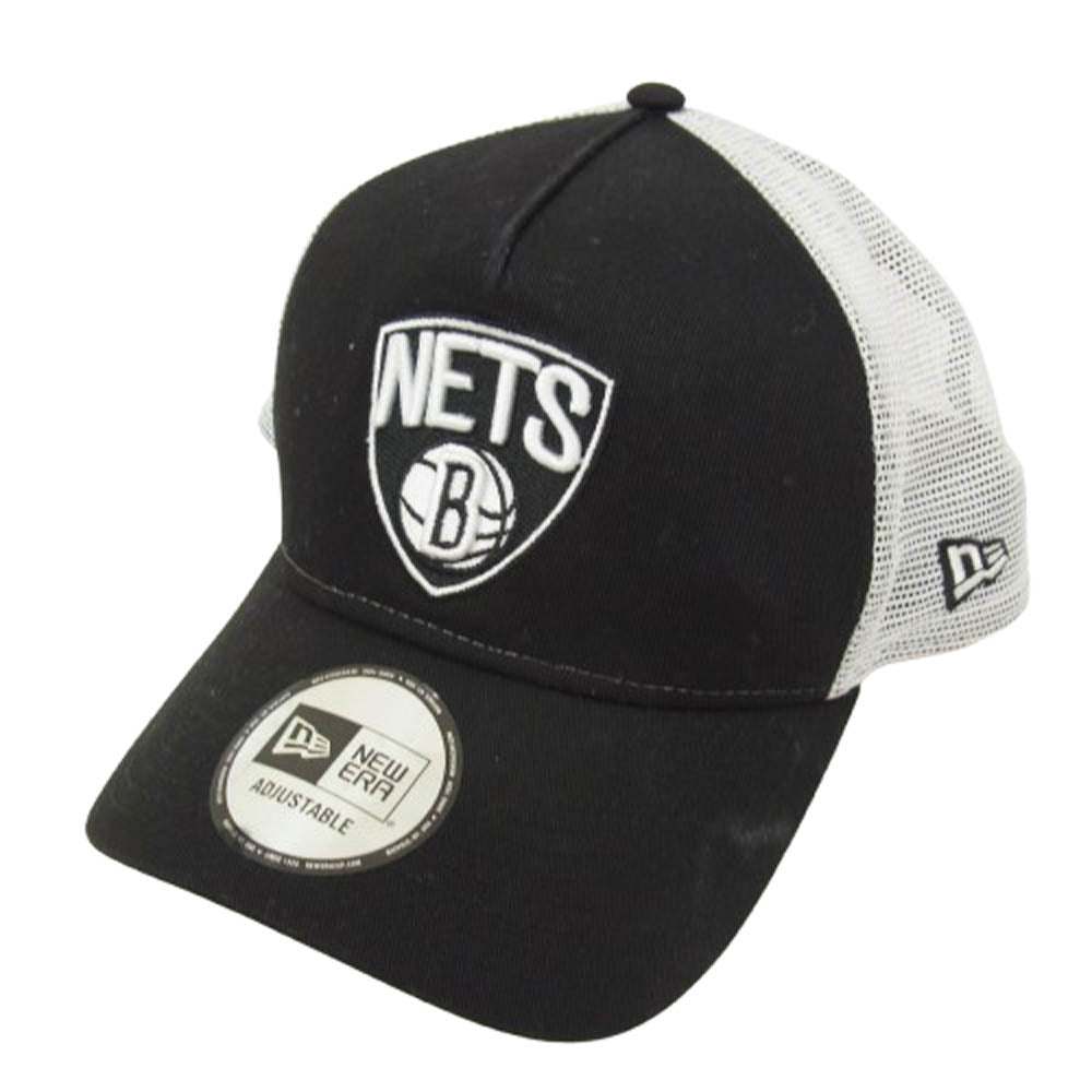 NEW ERA ニューエラ RN11493 CA40289 NBA NETS ネッツ メッシュ キャップ ブラック系【中古】