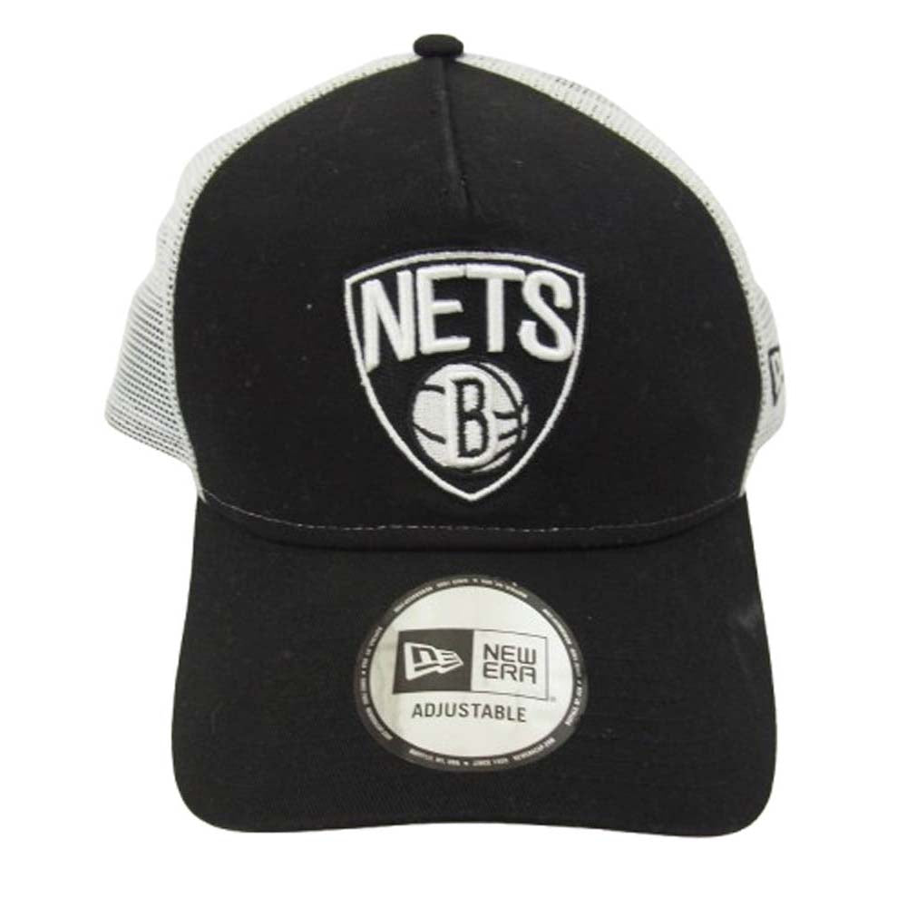 NEW ERA ニューエラ RN11493 CA40289 NBA NETS ネッツ メッシュ キャップ ブラック系【中古】