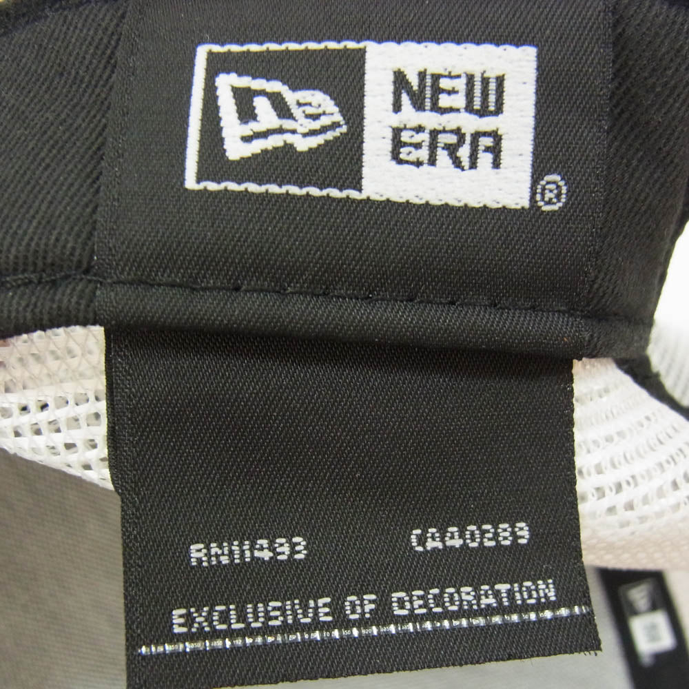 NEW ERA ニューエラ RN11493 CA40289 NBA NETS ネッツ メッシュ キャップ ブラック系【中古】