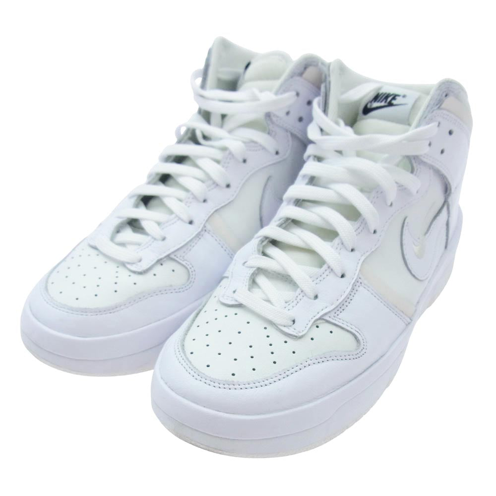 NIKE ナイキ DH3718-100 Women's DUNK HIGH REBEL SUMMIT WHITE ウィメンズ ダンク ハイ レベル サミット ホワイト スニーカー ホワイト系 27cm【中古】