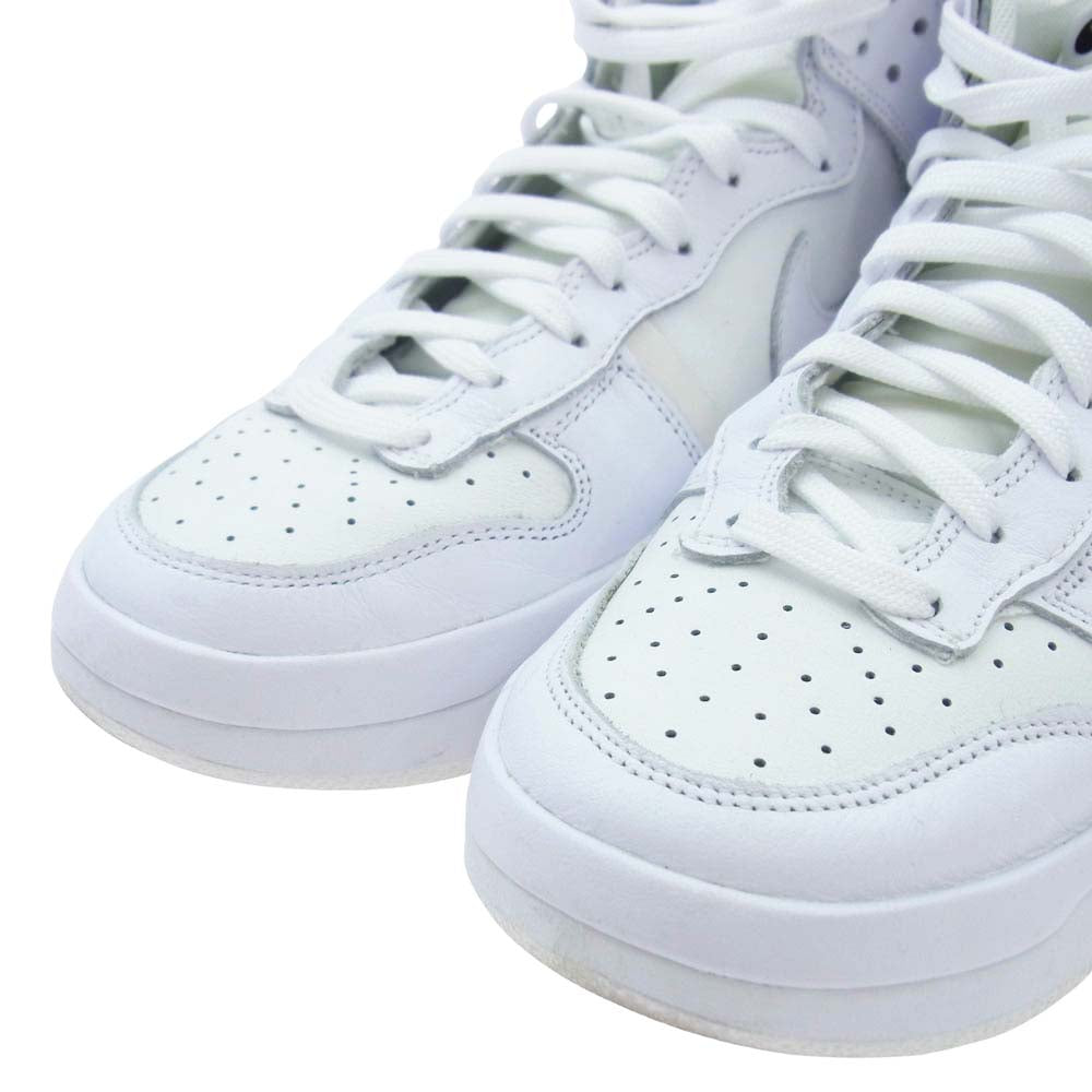 NIKE ナイキ DH3718-100 Women's DUNK HIGH REBEL SUMMIT WHITE ウィメンズ ダンク ハイ レベル サミット ホワイト スニーカー ホワイト系 27cm【中古】
