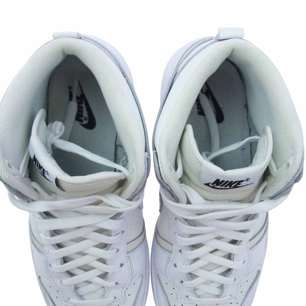 NIKE ナイキ DH3718-100 Women's DUNK HIGH REBEL SUMMIT WHITE ウィメンズ ダンク ハイ レベル サミット ホワイト スニーカー ホワイト系 27cm【中古】
