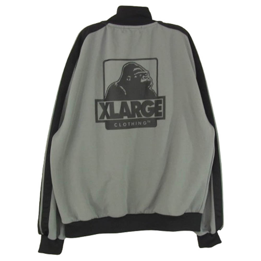 エクストララージ 101223021009 TRACK JACKET トラック ジャケット ジップアップ ジャージ カーキ系 M【中古】