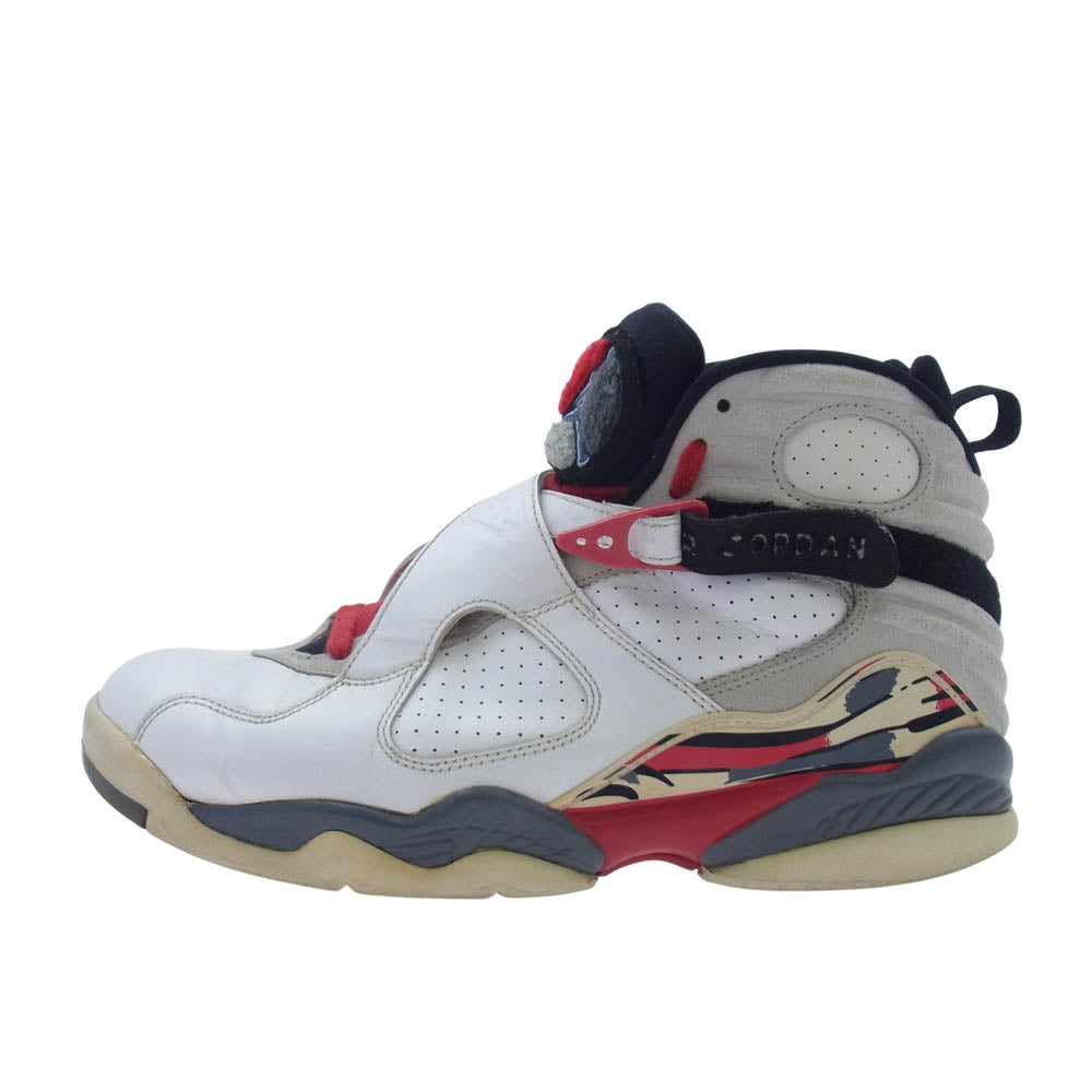 NIKE ナイキ 305381-103 【観賞用】Air Jordan 8 Retro Bugs Bunny (2013) エア ジョーダン 8 レトロ バッグス バニー ホワイト系 27.5cm【中古】