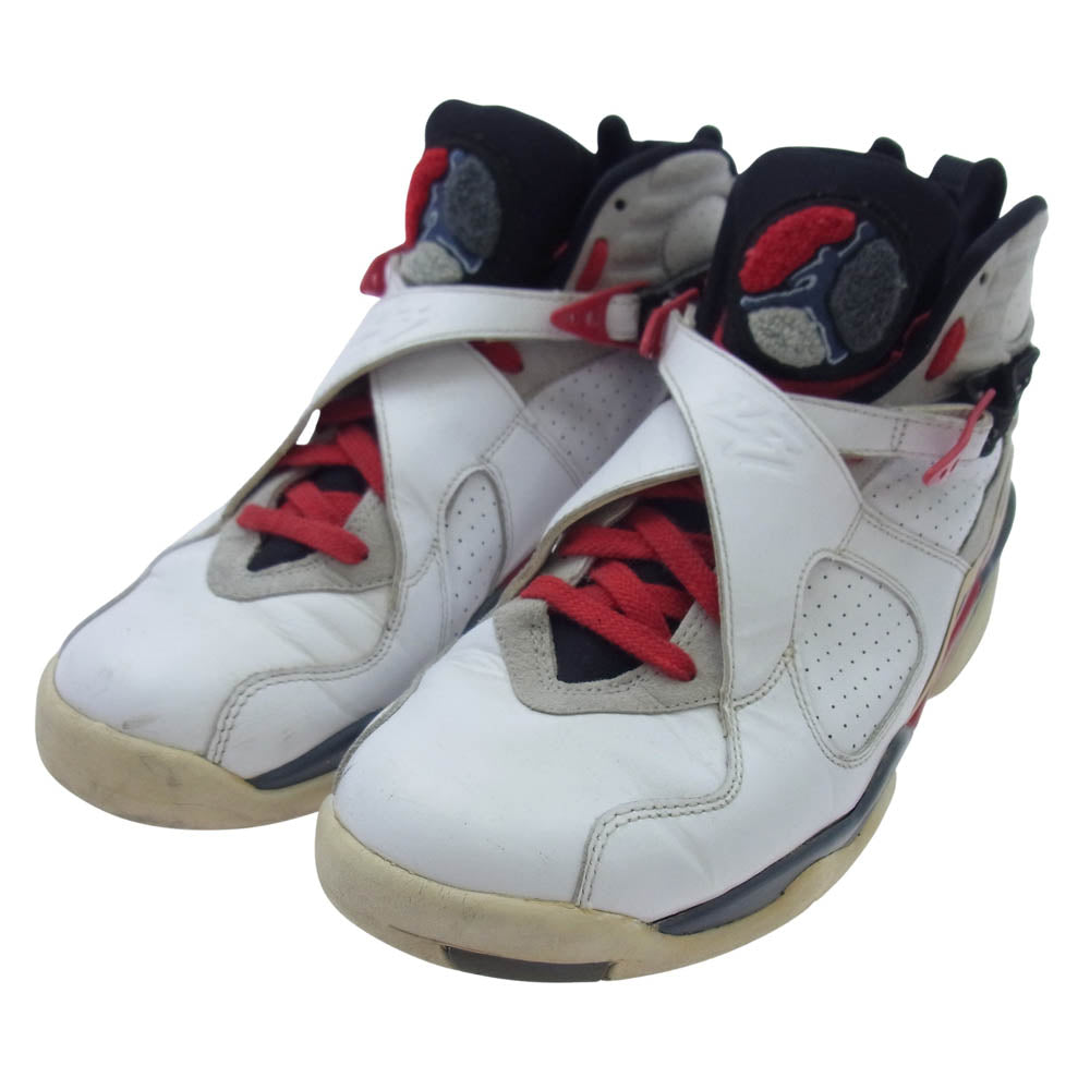 NIKE ナイキ 305381-103 【観賞用】Air Jordan 8 Retro Bugs Bunny (2013) エア ジョーダン 8 レトロ バッグス バニー ホワイト系 27.5cm【中古】