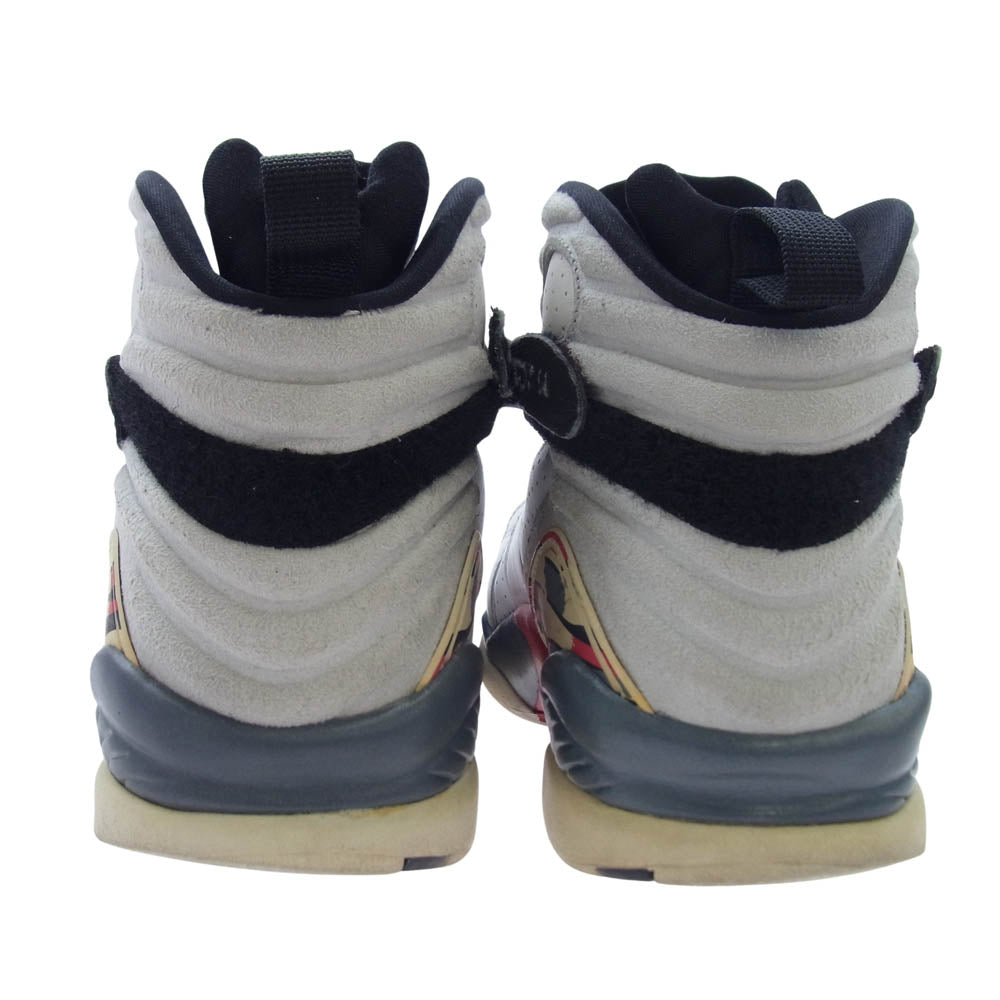 NIKE ナイキ 305381-103 【観賞用】Air Jordan 8 Retro Bugs Bunny (2013) エア ジョーダン 8 レトロ バッグス バニー ホワイト系 27.5cm【中古】
