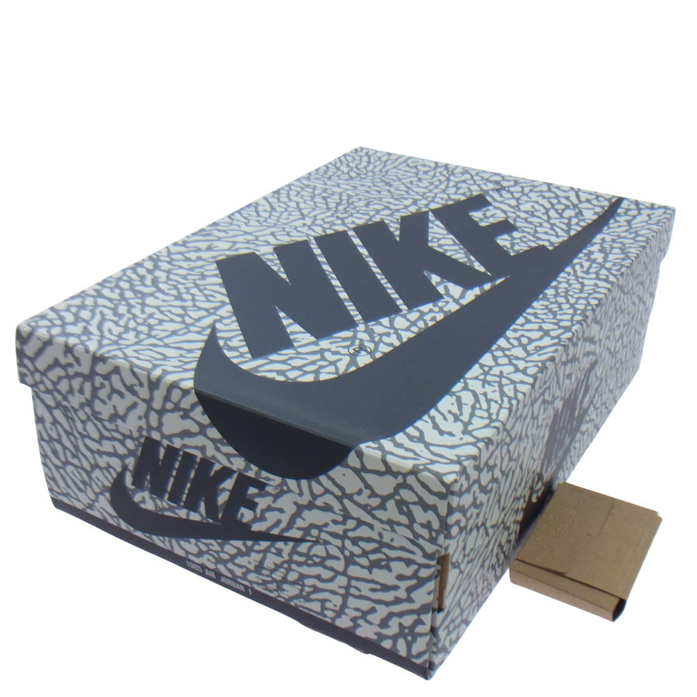 NIKE ナイキ DZ5485-052 Air Jordan 1 High OG White Cement Safari エアジョーダン 1 ハイ OG ホワイトセメント サファリ グレー系 ブラック系 27cm【中古】