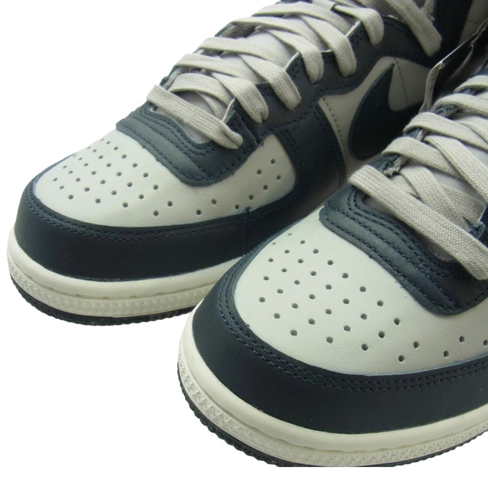 NIKE ナイキ FB1832-001 Terminator High Georgetown Granite and Dark Obsidian 2022 ターミネーター ハイ ジョージタウン スニーカー グレー系 ネイビー系 26cm【極上美品】【中古】