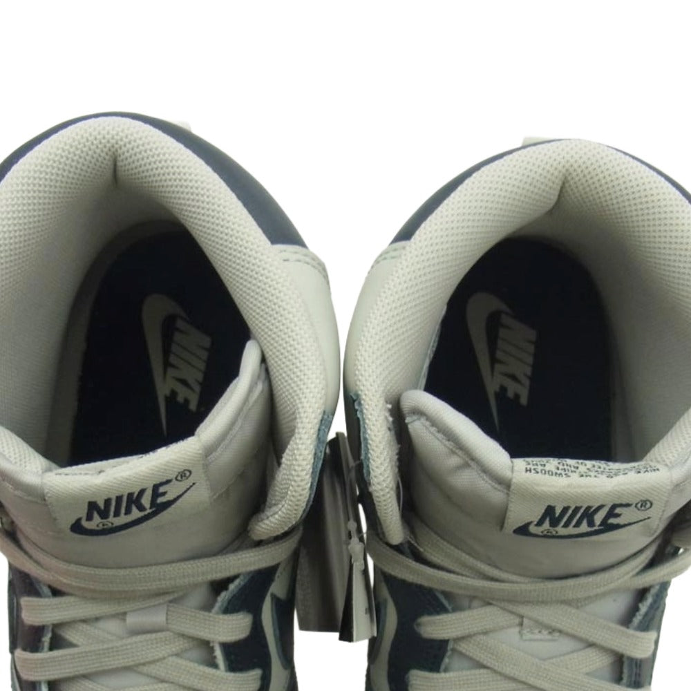 NIKE ナイキ FB1832-001 Terminator High Georgetown Granite and Dark Obsidian 2022 ターミネーター ハイ ジョージタウン スニーカー グレー系 ネイビー系 26cm【極上美品】【中古】