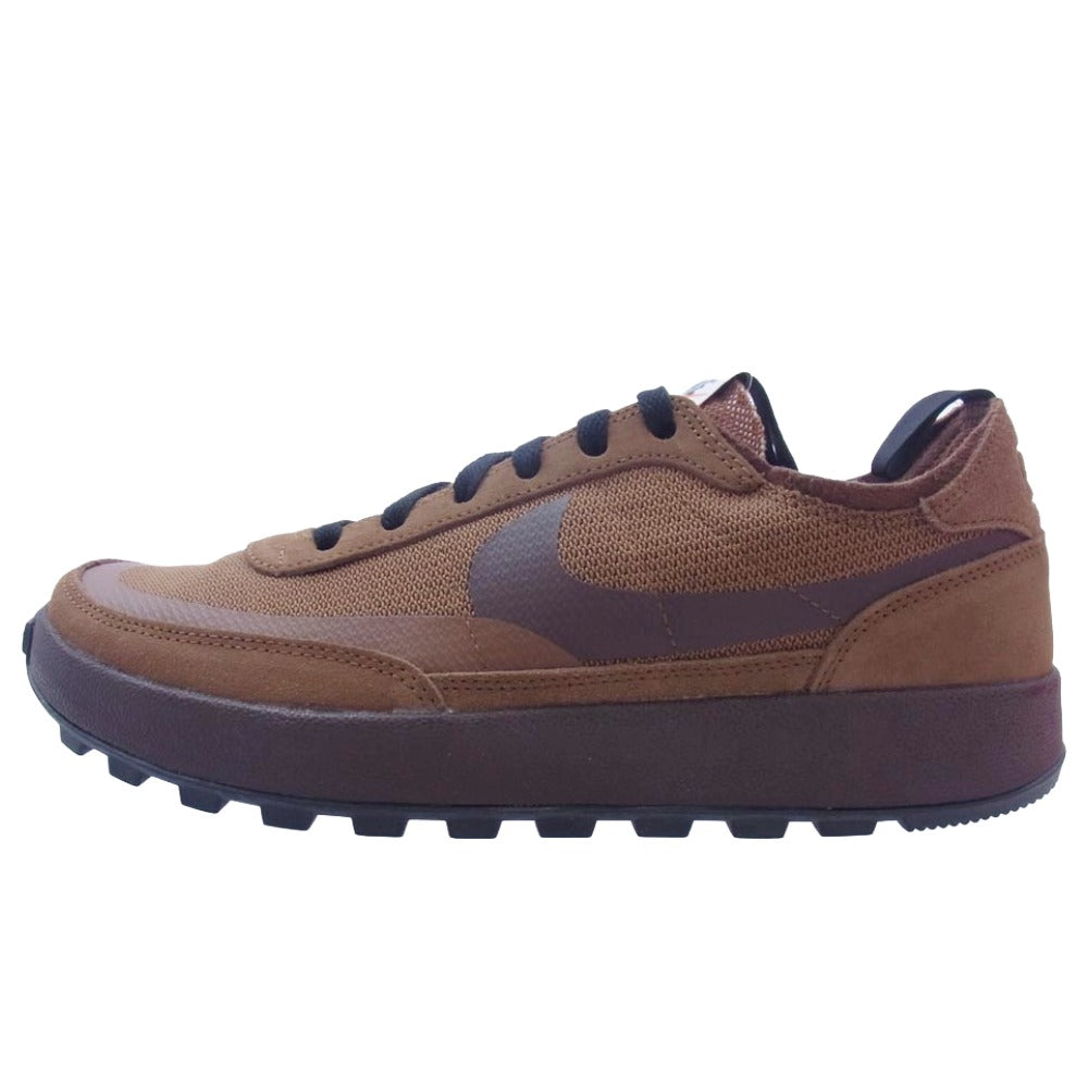 NIKE ナイキ DA6672-201 × Tom Sachs Craft Women's General Purpose Shoe Brown トムサックス クラフト ウィメンズ ジェネラル パーパス シュー スニーカー ブラウン ブラウン系 27.5cm【極上美品】【中古】