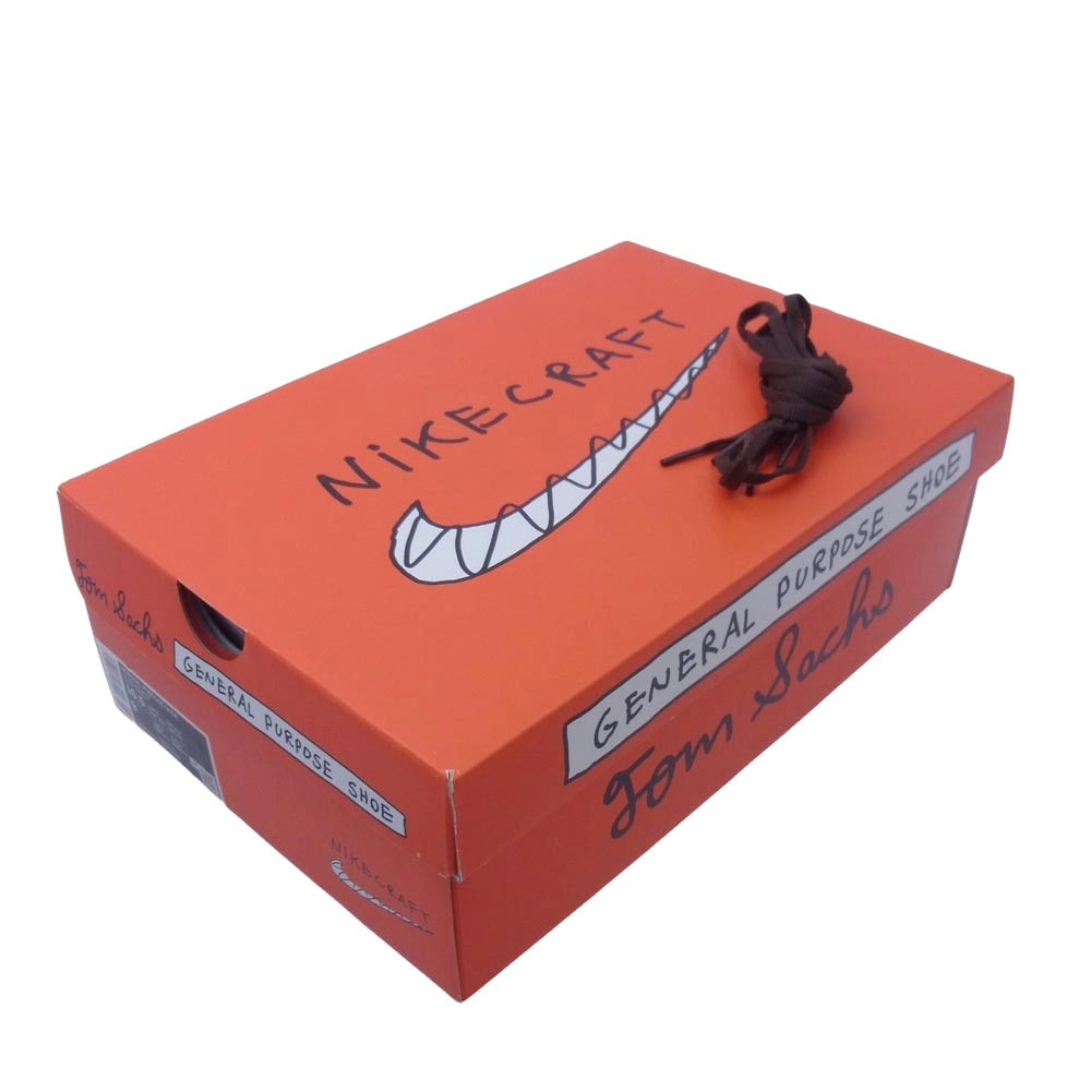 NIKE ナイキ DA6672-201 × Tom Sachs Craft Women's General Purpose Shoe Brown トムサックス クラフト ウィメンズ ジェネラル パーパス シュー スニーカー ブラウン ブラウン系 27.5cm【極上美品】【中古】