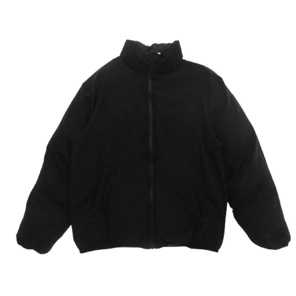 Supreme シュプリーム 21SS DB0494-010 × NIKE Reversible Puffy Jacket ナイキ スネークロゴ リバーシブル パフィー 中綿 ジャケット ブラック系 S【中古】