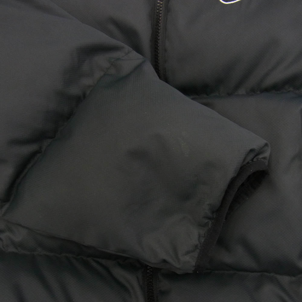 Supreme シュプリーム 21SS DB0494-010 × NIKE Reversible Puffy Jacket ナイキ スネークロゴ リバーシブル パフィー 中綿 ジャケット ブラック系 S【中古】