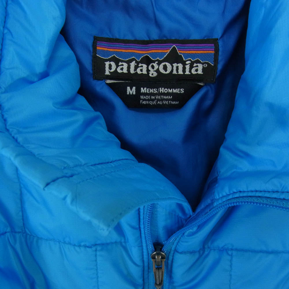 patagonia パタゴニア PRIMALOFT ナノパフ 中綿 ベスト ブルー系 M【中古】