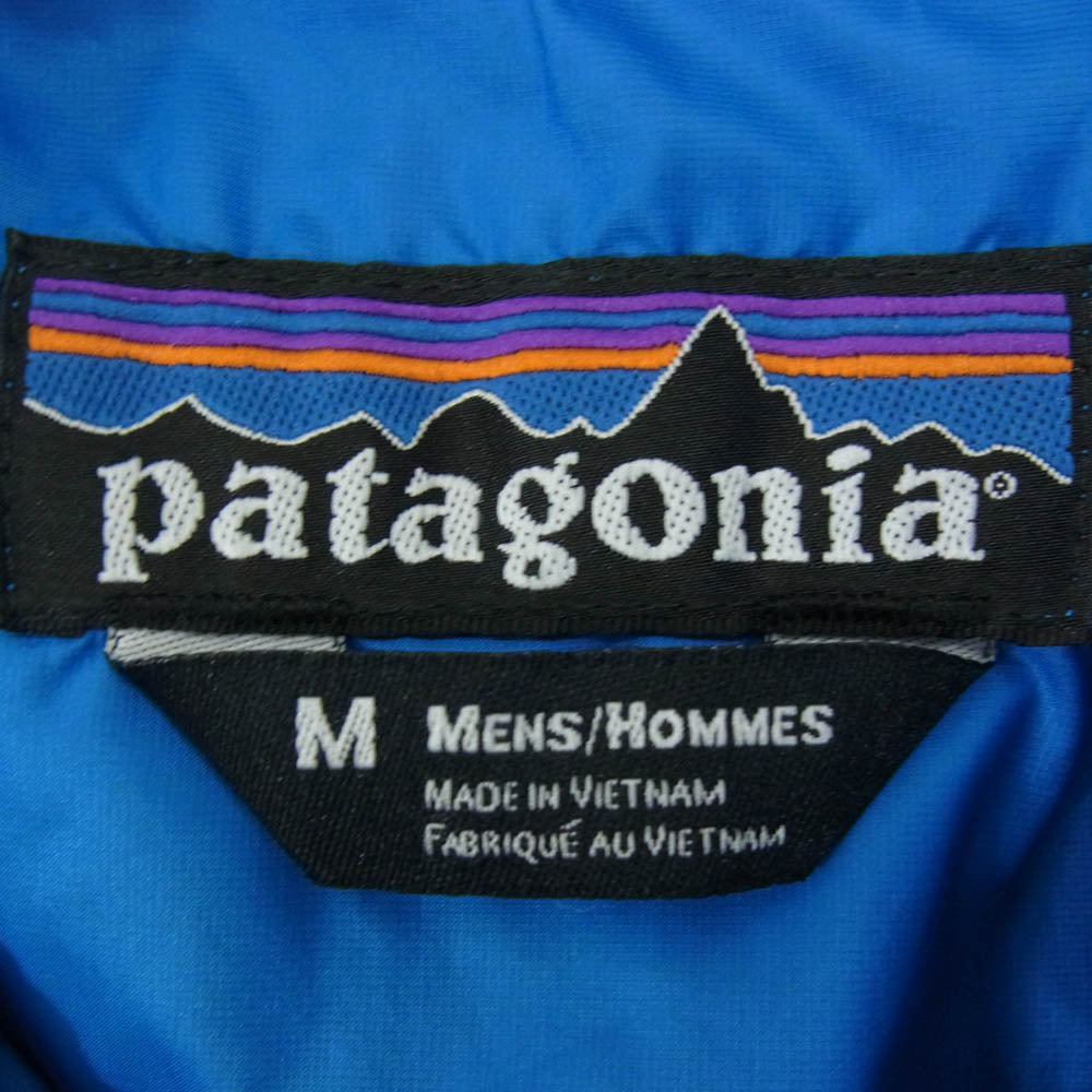patagonia パタゴニア PRIMALOFT ナノパフ 中綿 ベスト ブルー系 M【中古】