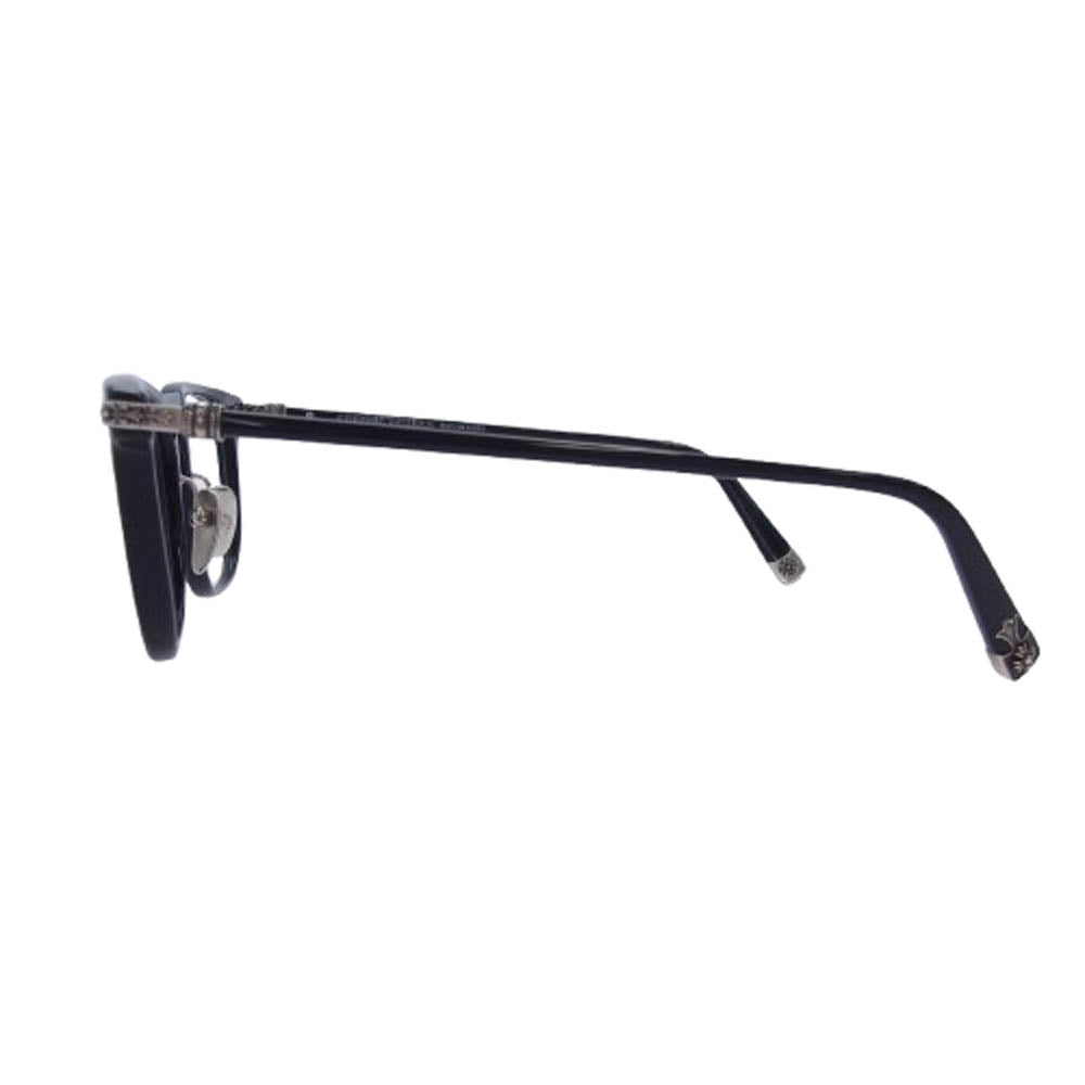 CHROME HEARTS クロムハーツ（原本無） ユナイテッドアローズ購入冊子付属 DARLIN アイウェア 眼鏡 メガネ ブラック系 52□20-151【美品】【中古】