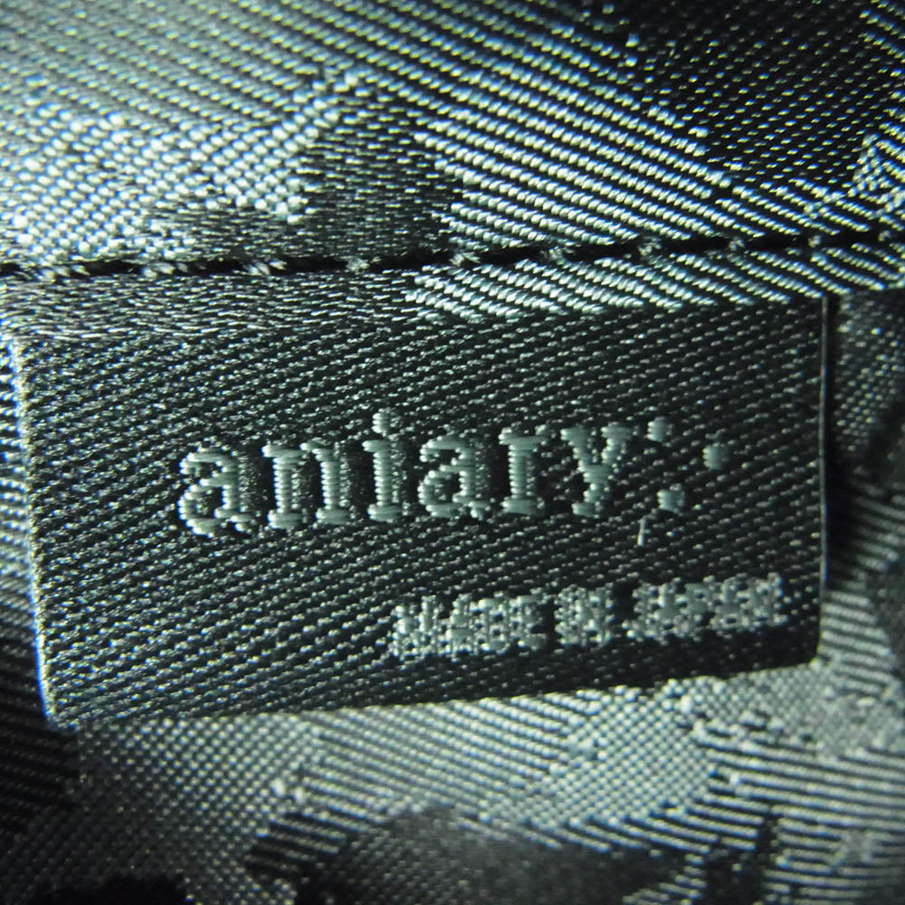 aniary アニアリ 01-02013 Antique Leather アルティザンレザー トートバッグ ビジネスバッグ ダークネイビー系【新古品】【未使用】【中古】