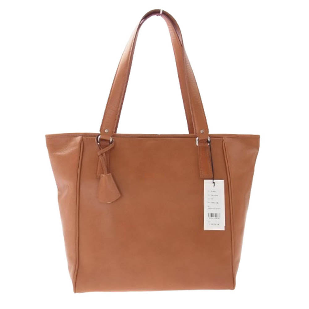 aniary アニアリ 01-02017 Antique Leather アルティザンレザー トートバッグ ビジネスバッグ オレンジ系【新古品】【未使用】【中古】
