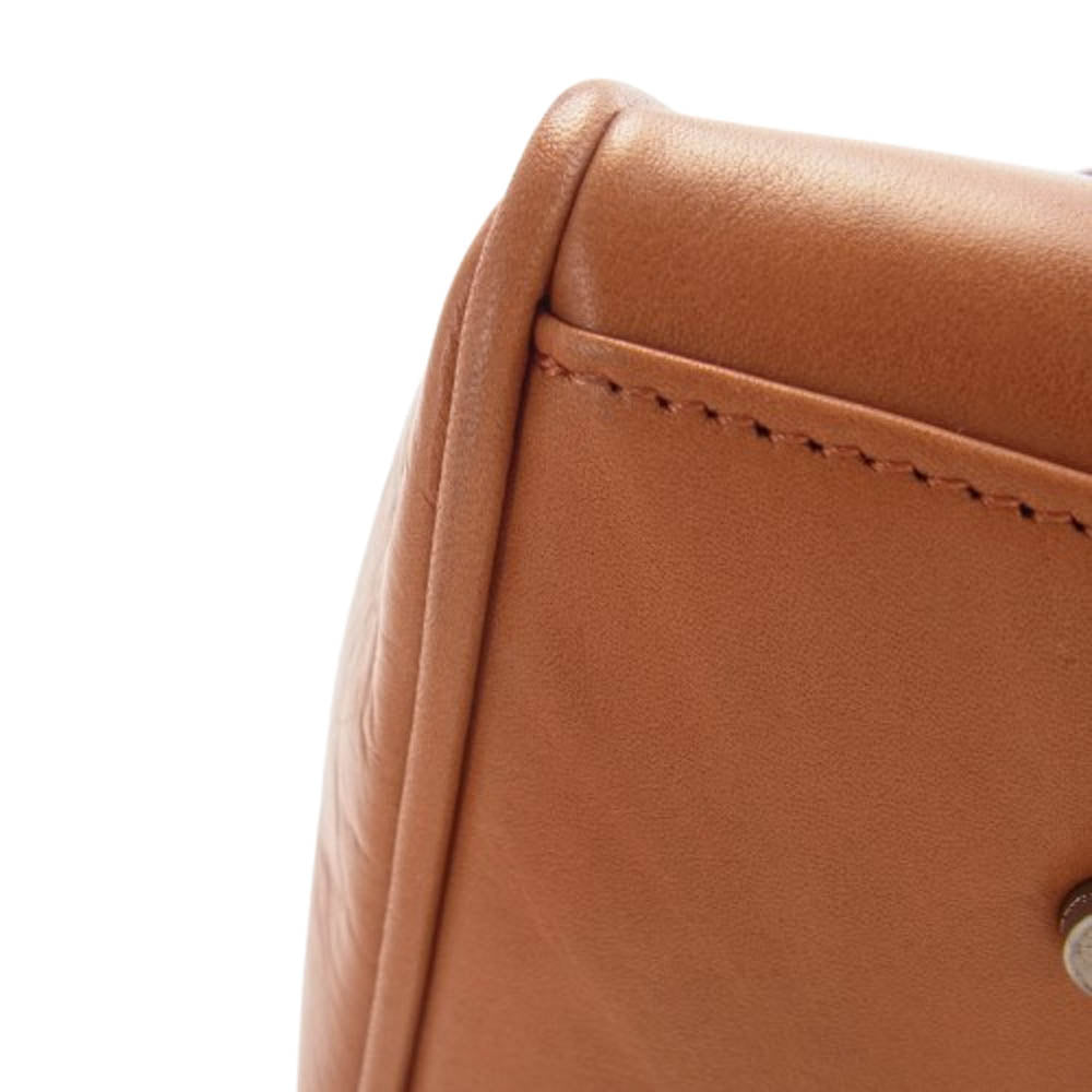 aniary アニアリ 01-02017 Antique Leather アルティザンレザー トートバッグ ビジネスバッグ オレンジ系【新古品】【未使用】【中古】