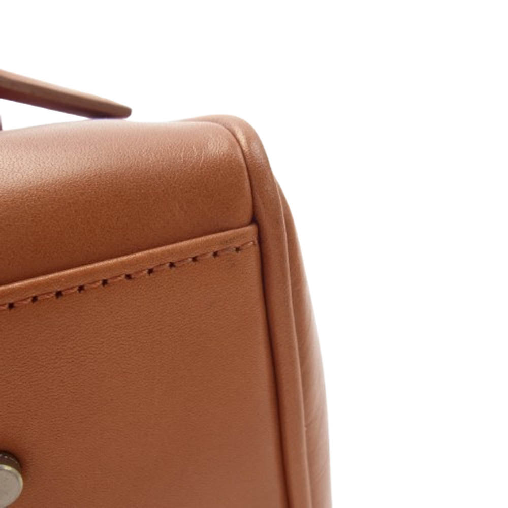 aniary アニアリ 01-02017 Antique Leather アルティザンレザー トートバッグ ビジネスバッグ オレンジ系【新古品】【未使用】【中古】