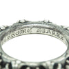 CHROME HEARTS クロムハーツ（原本無） CROSS BAND クロスバンド リング シルバー系 24号【中古】