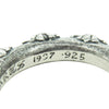 CHROME HEARTS クロムハーツ（原本無） CROSS BAND クロスバンド リング シルバー系 24号【中古】