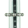 CHROME HEARTS クロムハーツ（原本無） CROSS BAND クロスバンド リング シルバー系 24号【中古】