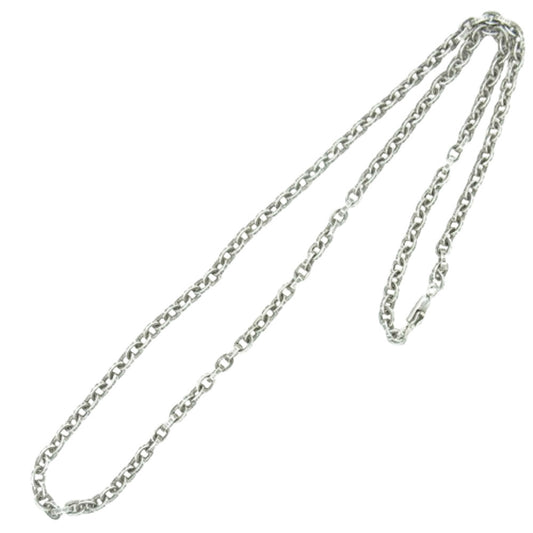 CHROME HEARTS クロムハーツ（原本無） PAPER CHAIN 24 ペーパー チェーン ネックレス 24inch シルバー系【中古】
