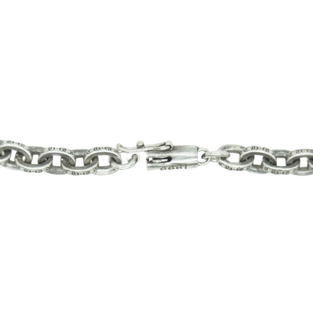 CHROME HEARTS クロムハーツ（原本無） PAPER CHAIN 24 ペーパー チェーン ネックレス 24inch シルバー系【中古】