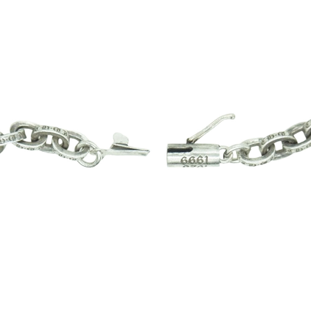 CHROME HEARTS クロムハーツ（原本無） PAPER CHAIN 24 ペーパー チェーン ネックレス 24inch シルバー系【中古】
