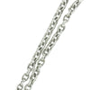CHROME HEARTS クロムハーツ（原本無） PAPER CHAIN 24 ペーパー チェーン ネックレス 24inch シルバー系【中古】