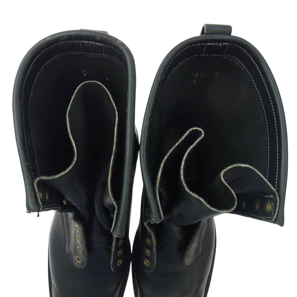 WHITE'S BOOTS ホワイツブーツ SMOKE JUMPER スモークジャンパー 12ホール レザー ブーツ ブラック系【中古】
