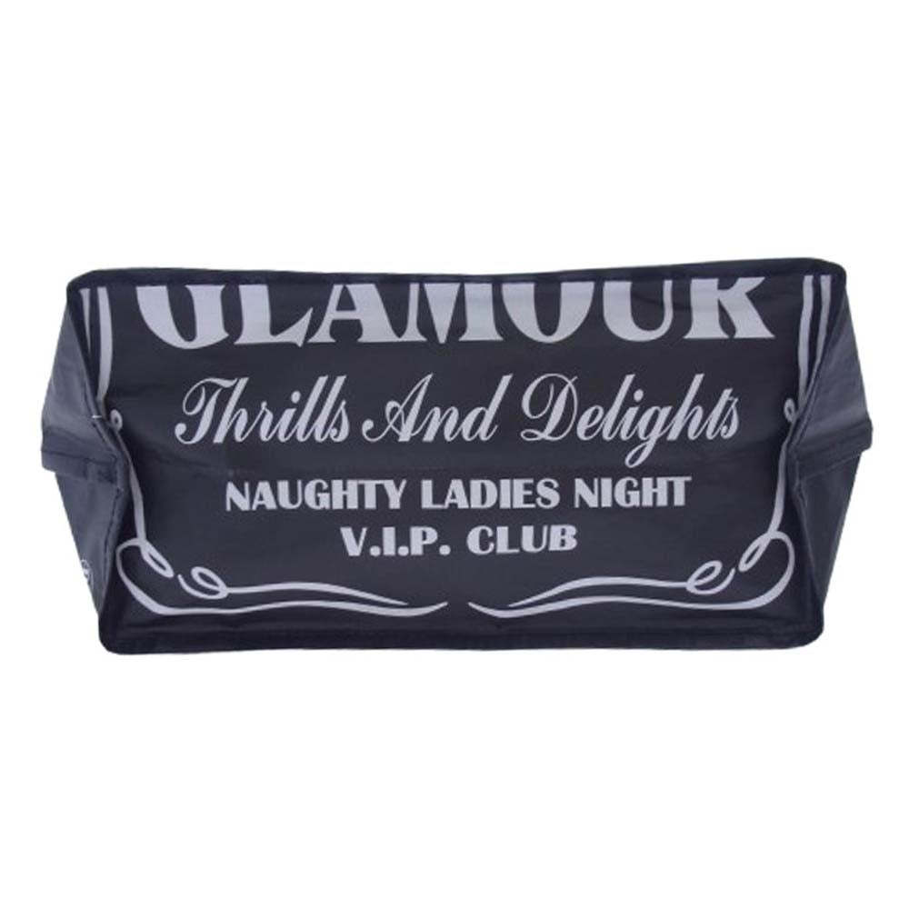 HYSTERIC GLAMOUR ヒステリックグラマー WHISKY ECO BAG エコバッグ ブラック系【中古】