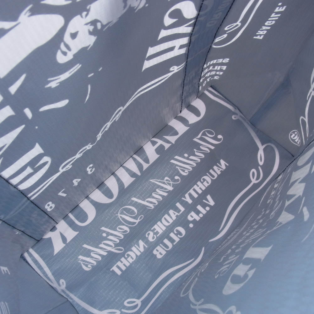 HYSTERIC GLAMOUR ヒステリックグラマー WHISKY ECO BAG エコバッグ ブラック系【中古】