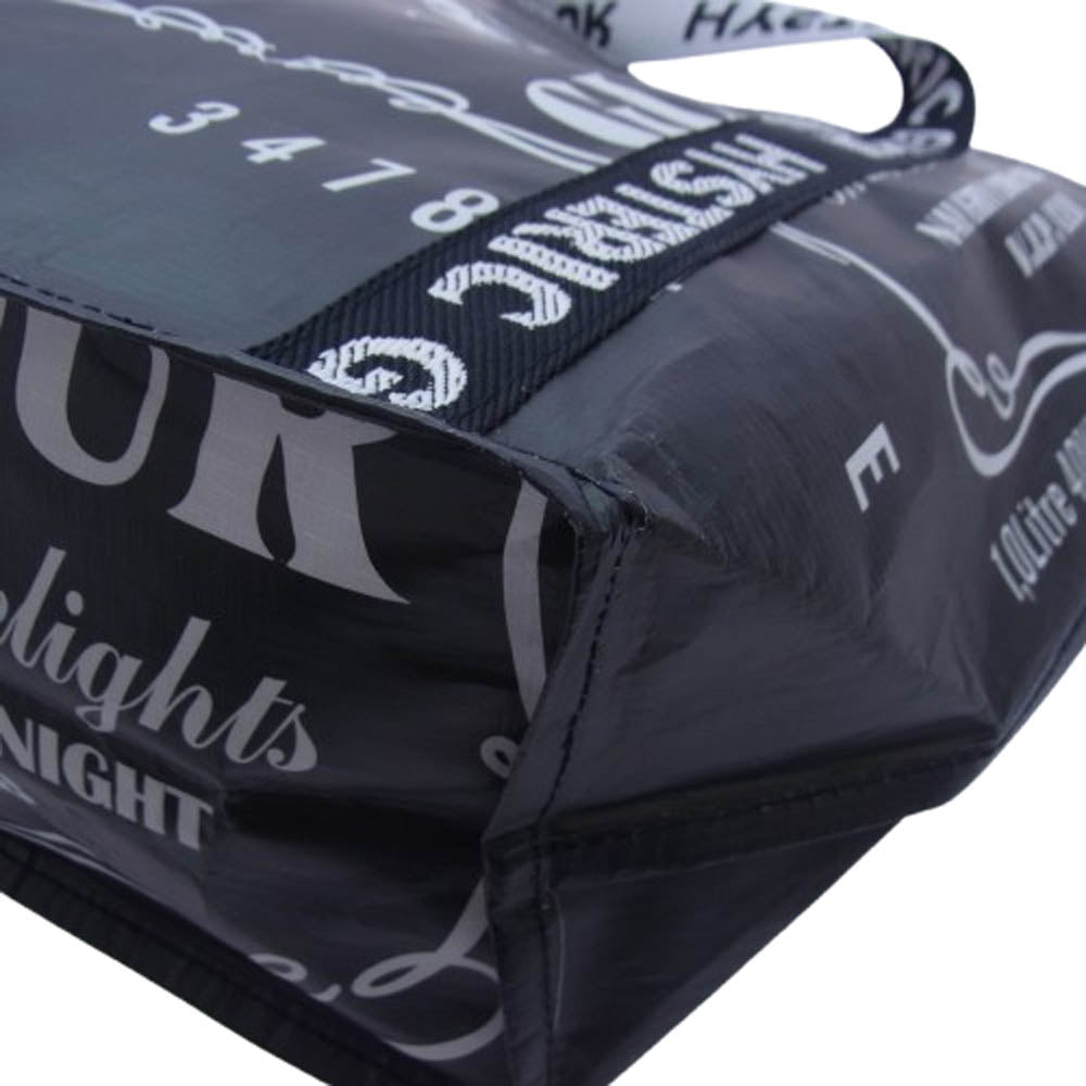 HYSTERIC GLAMOUR ヒステリックグラマー WHISKY ECO BAG エコバッグ ブラック系【中古】