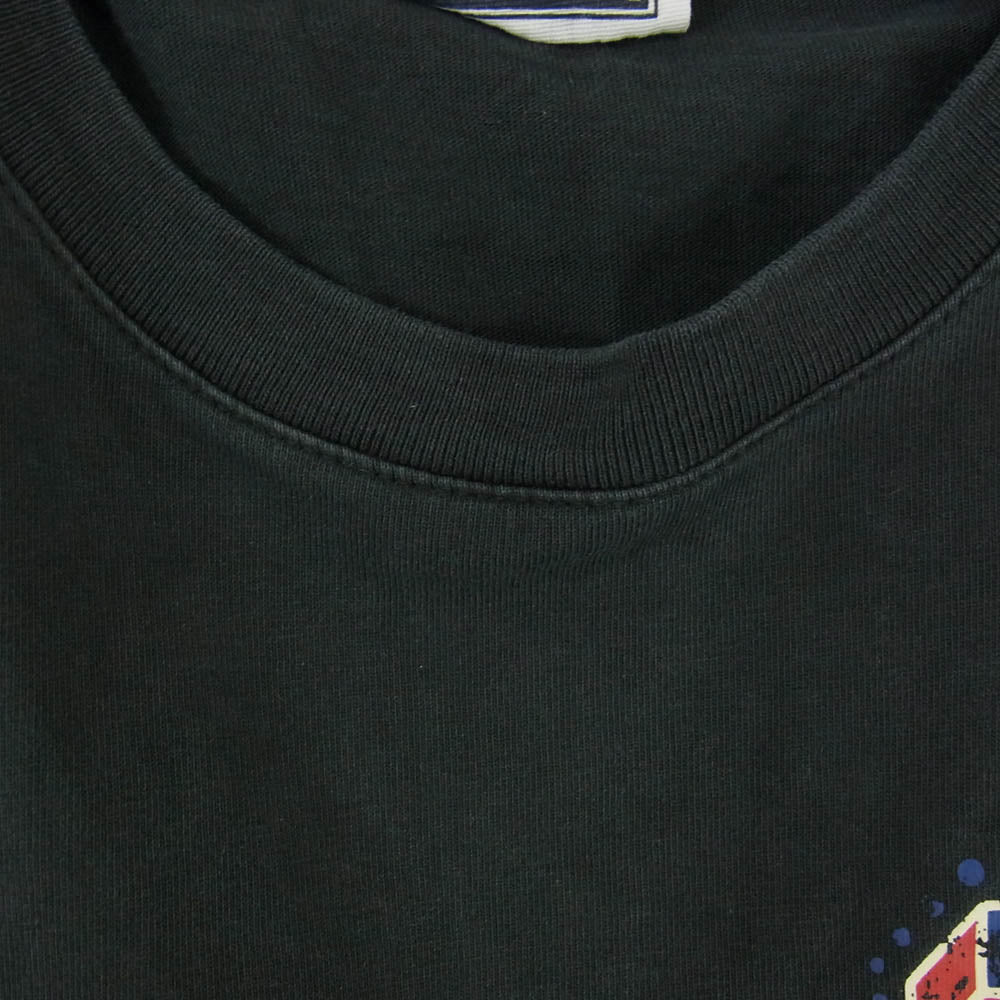 KITH キス ニードルポイント Tシャツ 半袖カットソー ブラック系 L【中古】