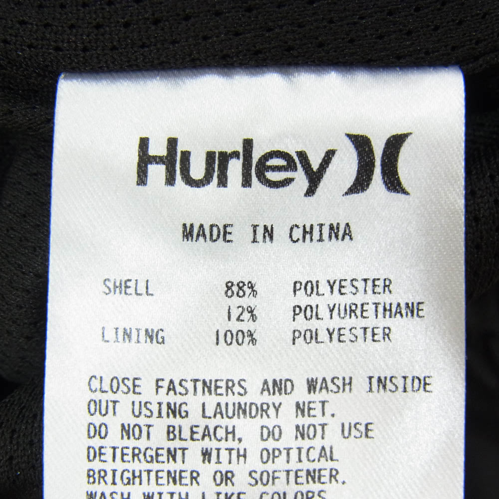 Hurley ハーレー UNDER ナイロン トラックジョガー パンツ ブラック系 L【中古】