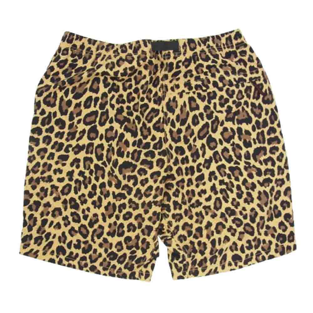 Gramicci グラミチ GUP-20S037 SHELL PACKABLE SHORTS レオパード柄 シェルパッカブル ショーツ ブラウン系 L【極上美品】【中古】