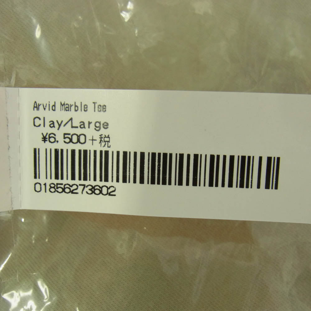 Supreme シュプリーム 20SS Marble Tee マーブルサークルロゴ グラフィック Tシャツ 半袖カットソー ベージュ系 L【極上美品】【中古】