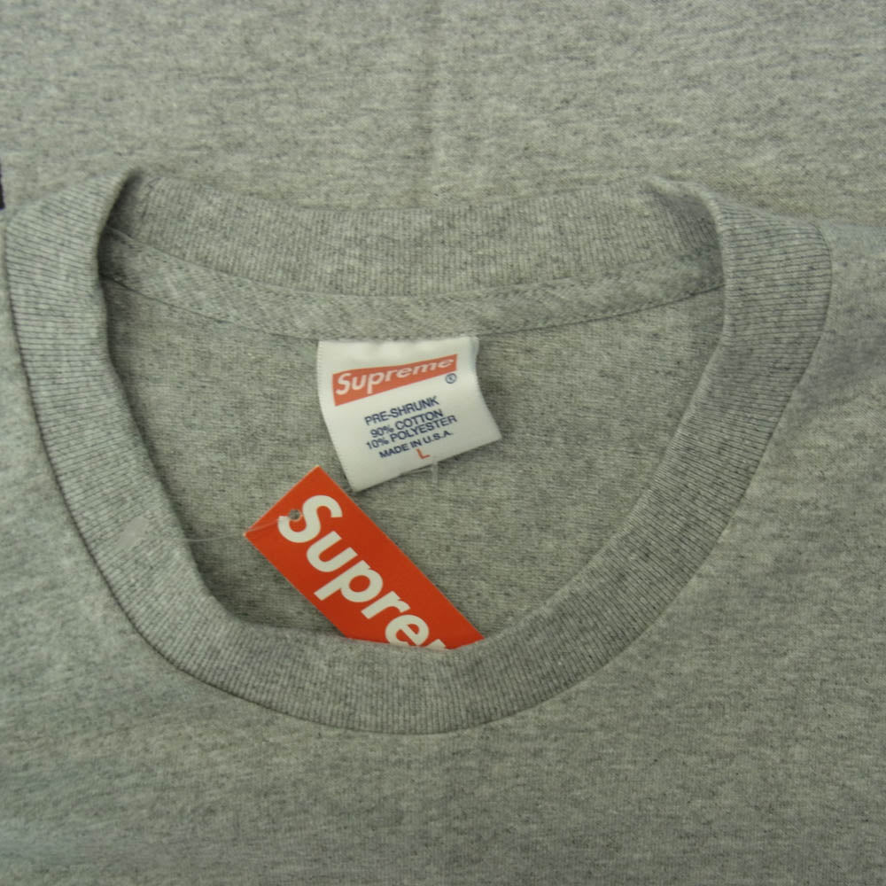 Supreme シュプリーム 16AW Capone-N-Noreaga Tシャツ カットソー グレー系 L【極上美品】【中古】