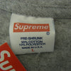 Supreme シュプリーム 16AW Capone-N-Noreaga Tシャツ カットソー グレー系 L【極上美品】【中古】
