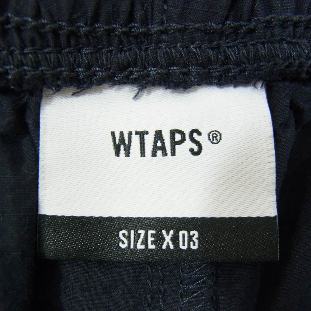 WTAPS ダブルタップス 24SS 241CWDT-PTM07 SHORTS NYCO. RIPSTOP. CORDURA コットン ナイロン ショーツ ハーフパンツ ダークネイビー系 03【中古】