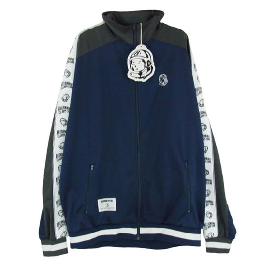 Billionaire Boys Club ビリオネアボーイズクラブ BBCJP241K006 2TONE TRACK JACKET サイドロゴ トラックジャケット ネイビー系 XL【美品】【中古】