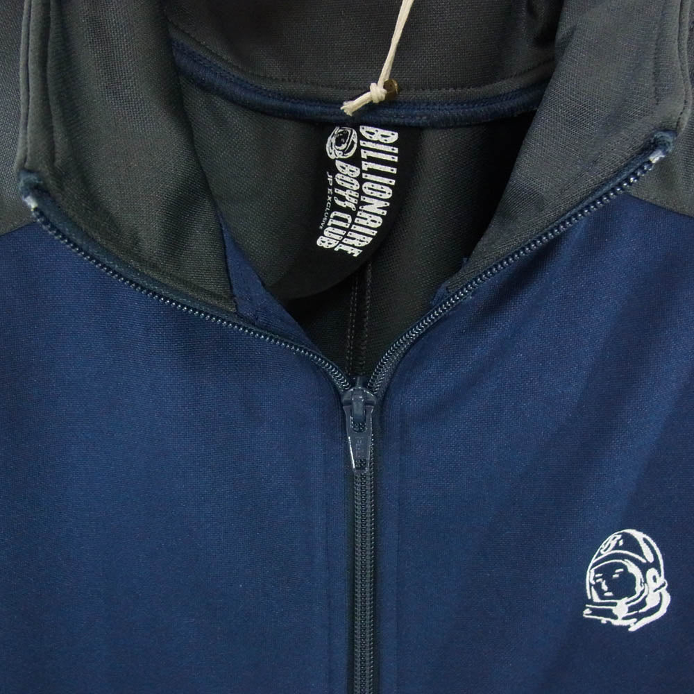 Billionaire Boys Club ビリオネアボーイズクラブ BBCJP241K006 2TONE TRACK JACKET サイドロゴ トラックジャケット ネイビー系 XL【美品】【中古】