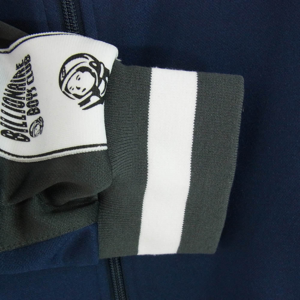 Billionaire Boys Club ビリオネアボーイズクラブ BBCJP241K006 2TONE TRACK JACKET サイドロゴ トラックジャケット ネイビー系 XL【美品】【中古】