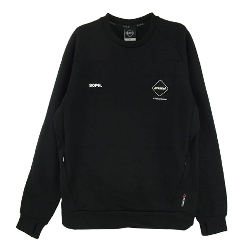 F.C.R.B. エフシーアールビー 19AW FCRB-192049 POLARTEC POWER STRETCH CREW NECK TOP ポーラーテック パワーストレッチ クルー スウェット ブラック系 S【中古】