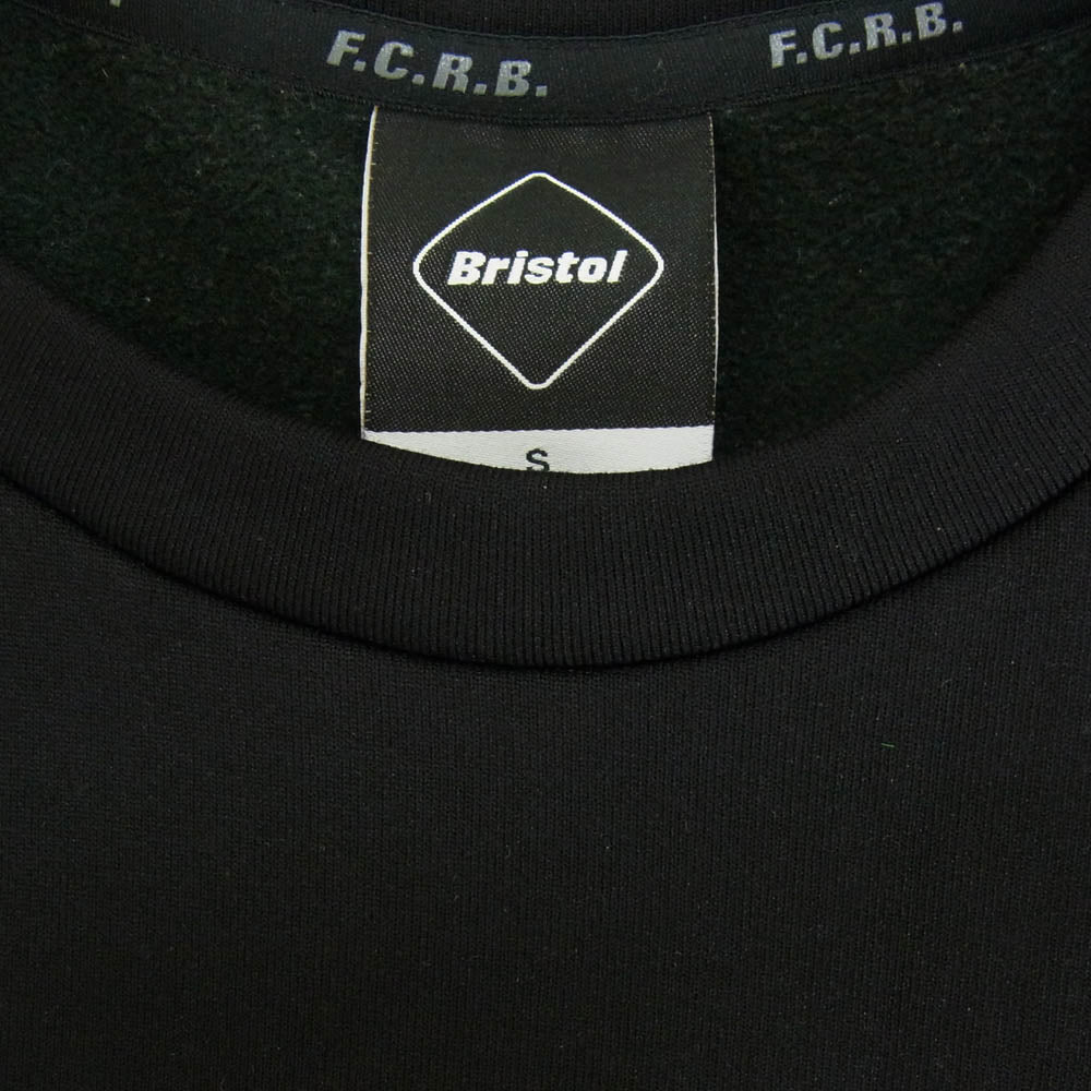 F.C.R.B. エフシーアールビー 19AW FCRB-192049 POLARTEC POWER STRETCH CREW NECK TOP ポーラーテック パワーストレッチ クルー スウェット ブラック系 S【中古】