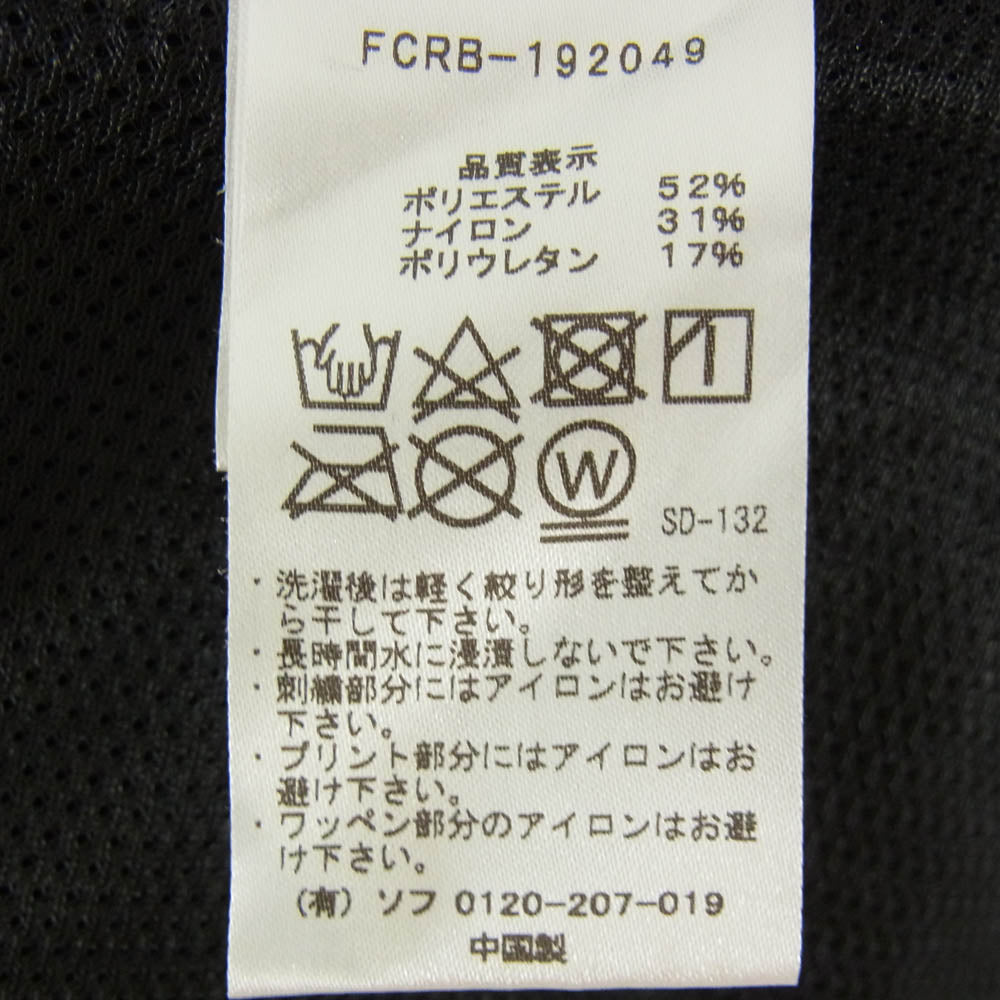 F.C.R.B. エフシーアールビー 19AW FCRB-192049 POLARTEC POWER STRETCH CREW NECK TOP ポーラーテック パワーストレッチ クルー スウェット ブラック系 S【中古】