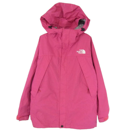THE NORTH FACE ノースフェイス NPJ61601 Scoop Jacket スクープ ジャケット マウンテンパーカー キッズサイズ ピンク系 140【中古】